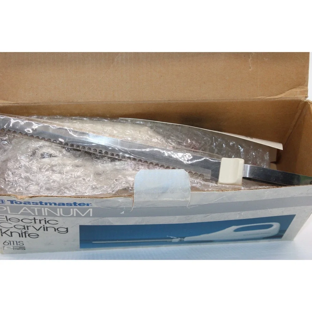 Toastmaster Platinum Electric Carving Knife Model 6111S Open Box Never Used
